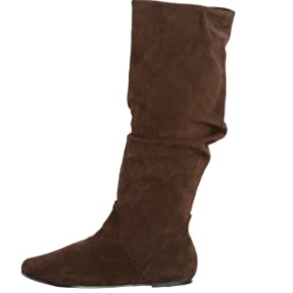 Steve Madden Tianna Brown Suede Slouchy Boot 6